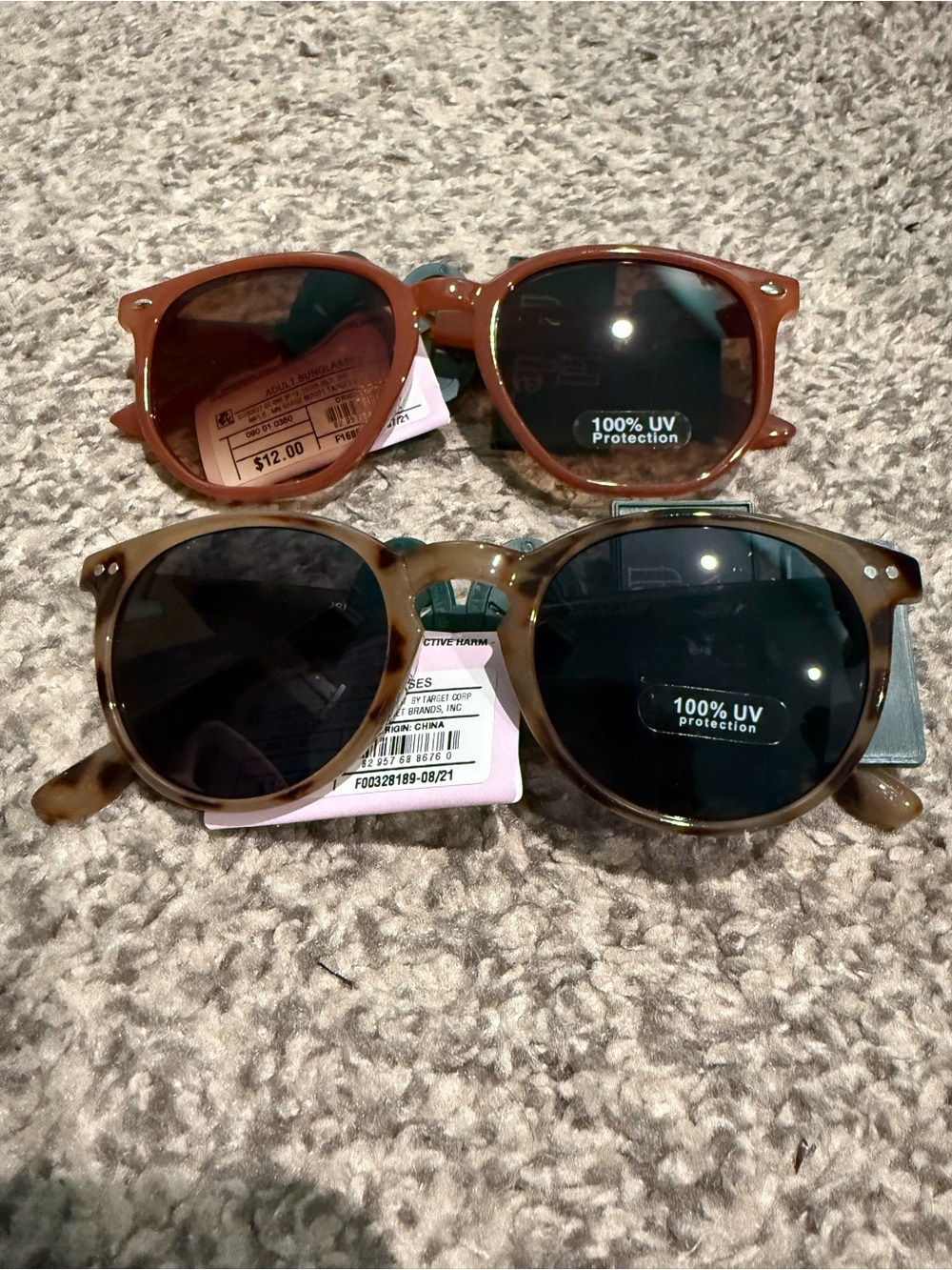 Wild Fable Women’s Tortoiseshell Sunglasses - Brown Frames set of 2